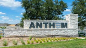 Anthem neighborhood in Kyle TX real estate community with modern homes and Hill Country amenities